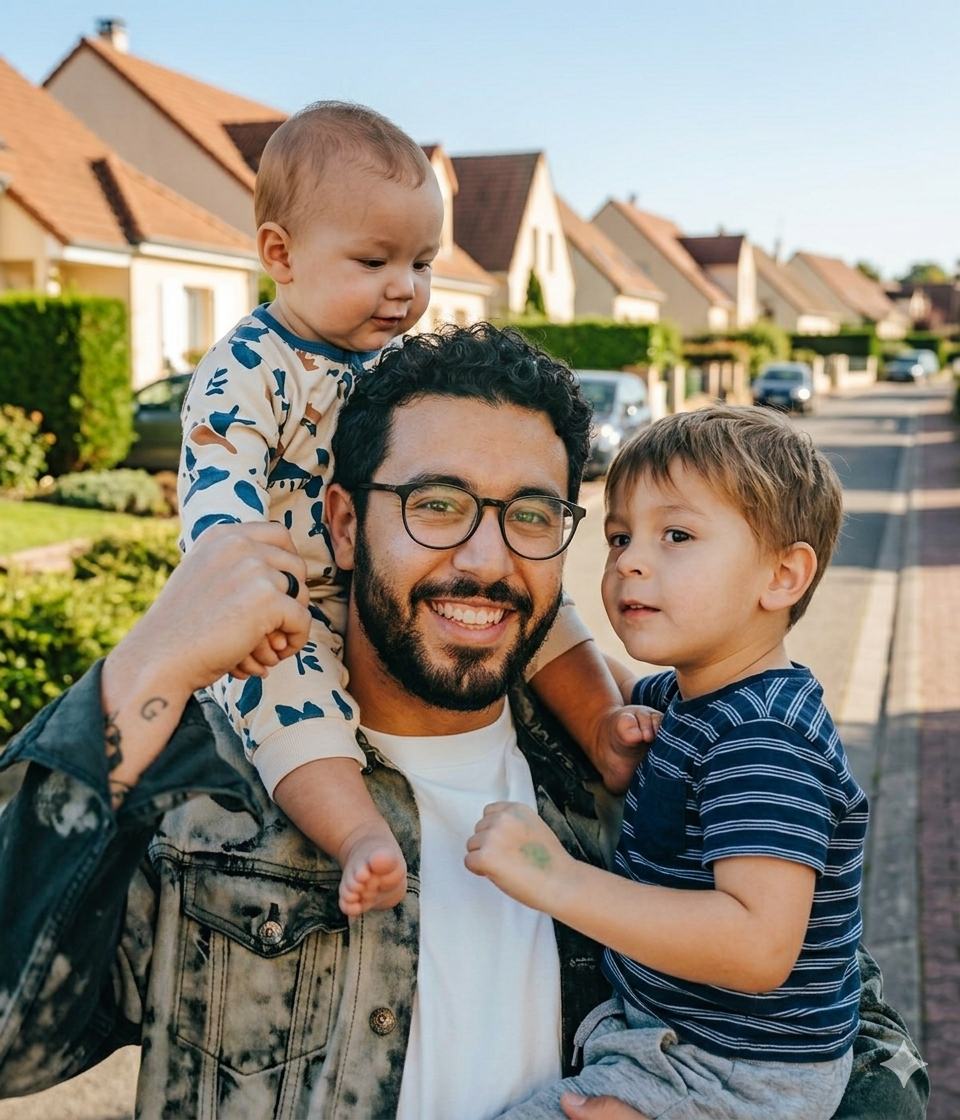 Famille sereine